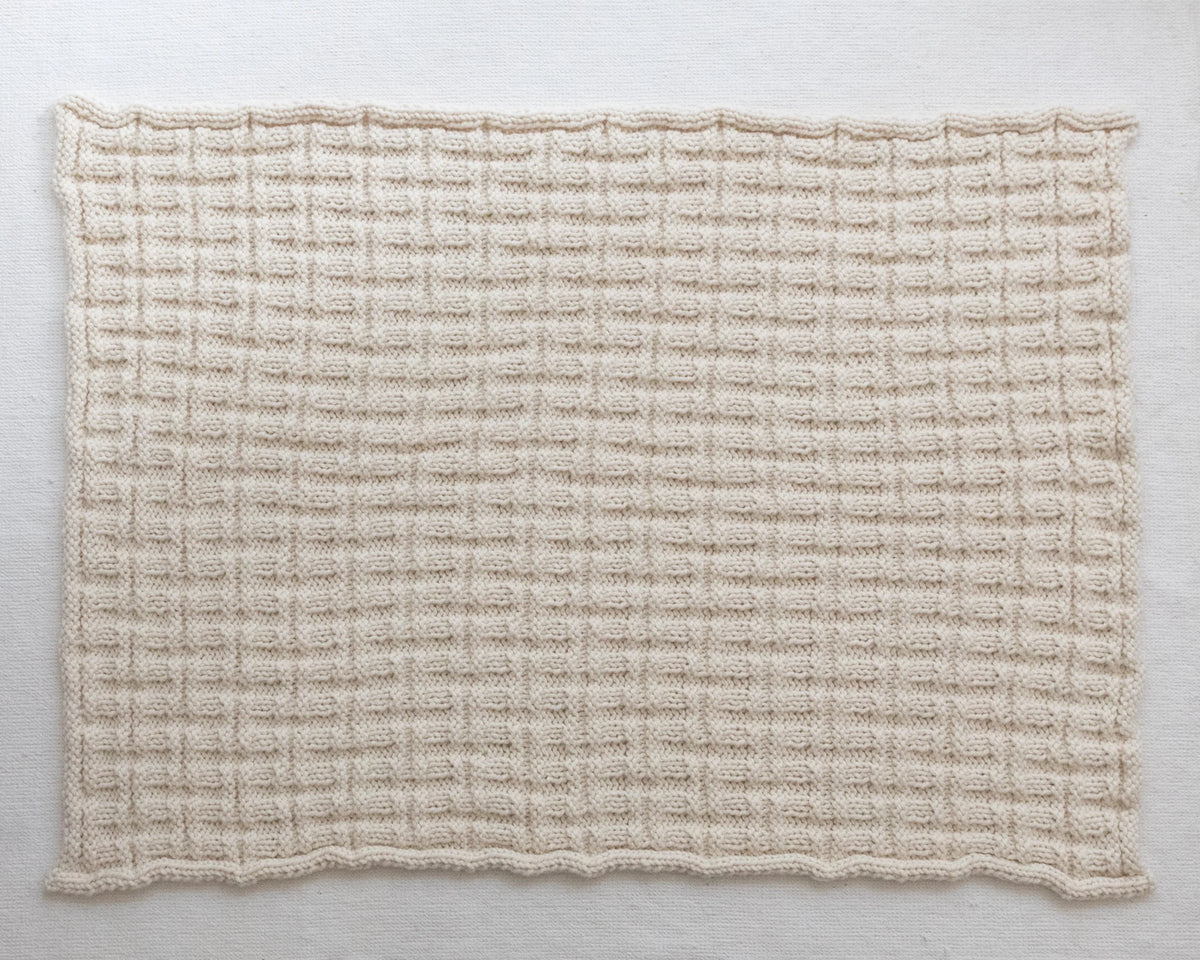 Textured Afghan (Knit)