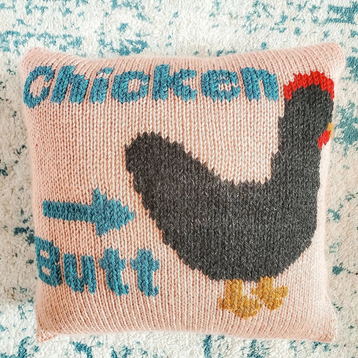 Chicken Butt Pillow (Knit)
